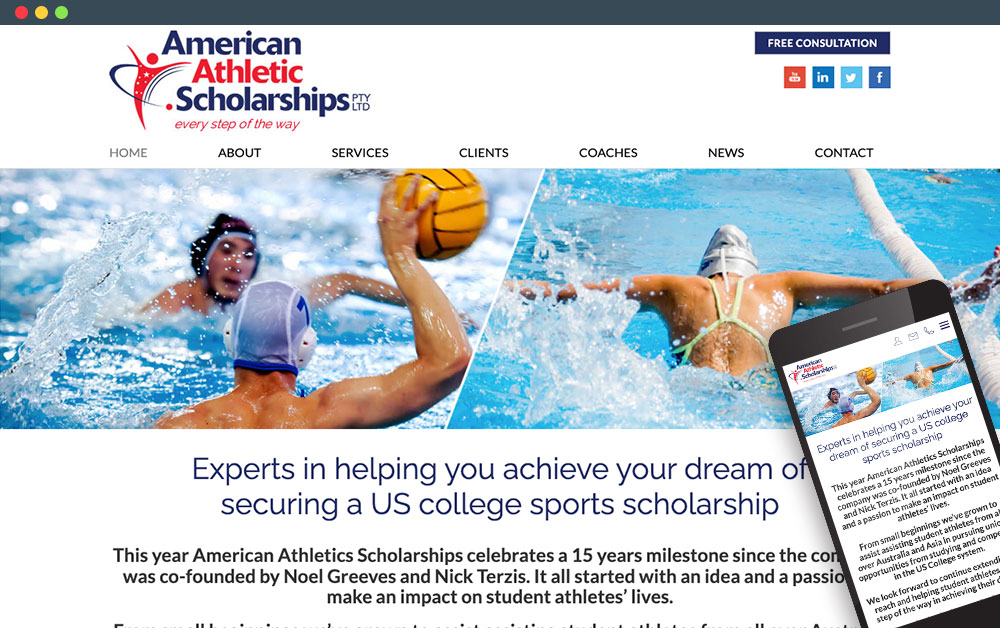 American Athletic Scholarships