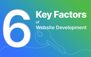 What are the key factors to consider for website development?