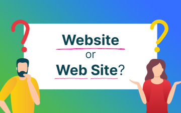 Website or Web Site?