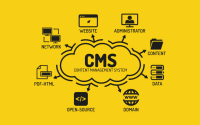 CMS (Content Management System) graphic