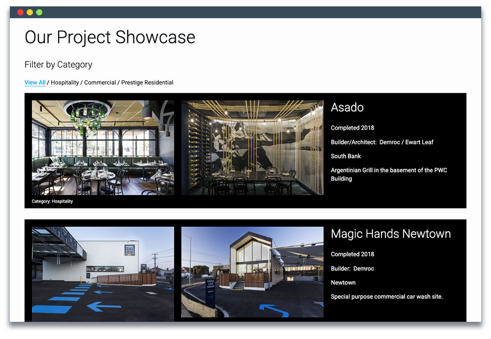 Screenshot of Electric Scheele's project showcase