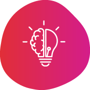 Icon - creative thinking concept